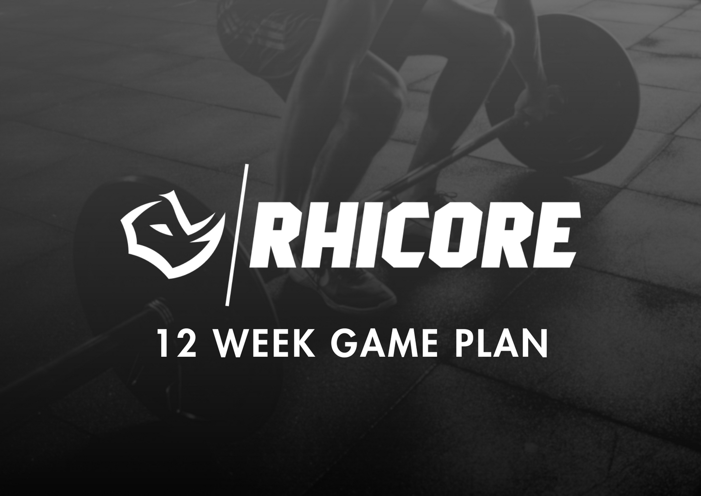 12 WEEK GAME PLAN